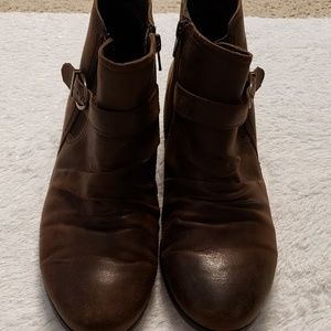 Great Northwest Faux Leather Ankle Booties